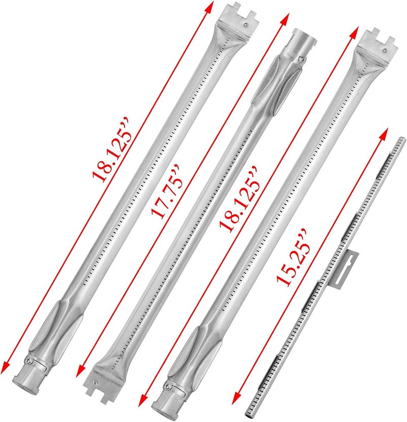 Charbrofire Spirit and Spirit II 300 Series 7636 Flavorizer Bars 69797 Burner Replacement Parts for Weber Spirit E310 E320 E330 S310 S320 S330 SP310 SP320 SP330 68950 Tube Burner Kit and More - Image 5